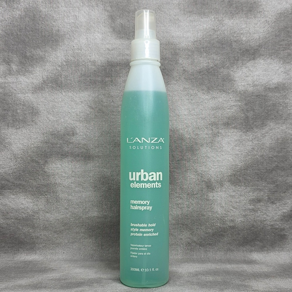 Lanza Solutions Urban Elements - Memory Hairspray - Brushable Hold - 10.1 oz HTF